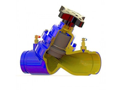 Клапан балансувальний швидкого монтажу ZETKAMA zSTA fig.221 Клапани балансувальні